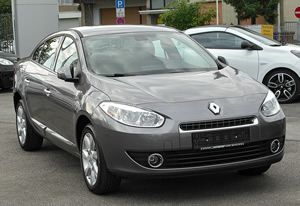 Roof Racks, Renault Fluence vehicle image